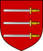 English Family Shield for Chute