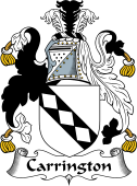 English Coat of Arms for the family Carrington