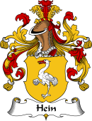 German Wappen Coat of Arms for Hein