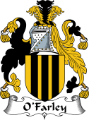 Irish Coat of Arms for O'Farley or Farrelly