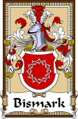 German Coat of Arms Wappen Bookplate  for Bismark