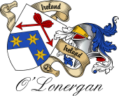 Sept (Clan) Coat of Arms from Ireland for O'Lonergan
