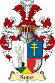 v.23 Coat of Family Arms from Germany for Kuder