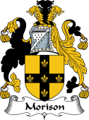 English Coat of Arms for Morison