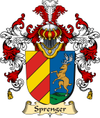German Coat of Arms (v.25b) Sprenger