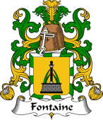 Coat of Arms from France for Fontaine I