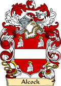 English or Welsh Family Coat of Arms (v.23) for Alcock (1616)