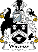 English Coat of Arms for the family Wiseman