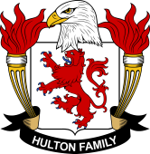 Coat of arms used by the Hulton family in the United States of America