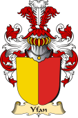 v.23 Coat of Family Arms from Germany for Yfan