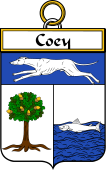 Irish Badge for Coey or McCoey