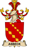 Republic of Austria Coat of Arms for Asbeck