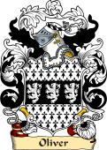 English or Welsh Family Coat of Arms (v.23) for Oliver