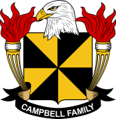 Coat of arms used by the Campbell family in the United States of America