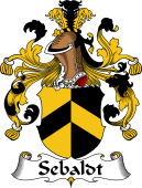 German Wappen Coat of Arms for Sebaldt
