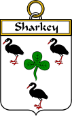 Irish Badge for Sharkey or O'Starkey