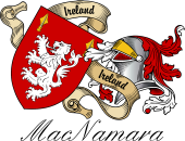 Sept (Clan) Coat of Arms from Ireland for MacNamara
