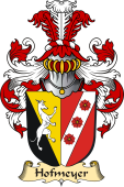 v.23 Coat of Family Arms from Germany for Hofmeyer