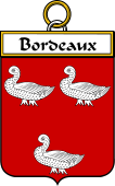 French Coat of Arms Badge for Bordeaux
