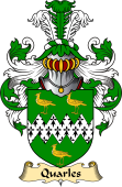 Irish Family Coat of Arms (v.23) for Quarles