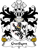 Welsh Coat of Arms for Gwilym (AP DAFYDD-of Senghenydd, Glamorgan)