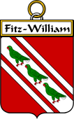 Irish Badge for Fitz-William