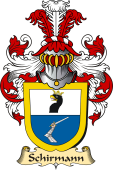 v.23 Coat of Family Arms from Germany for Schirmann