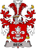 Coat of arms used by the Danish family Beck
