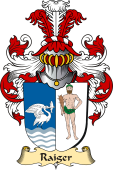 v.23 Coat of Family Arms from Germany for Raiger