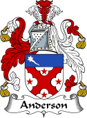 English Coat of Arms for Anderson