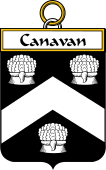 Irish Badge for Canavan or O'Canavan