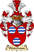 English Coat of Arms (v.23) for the family Waterhouse II