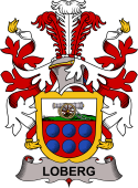 Swedish Coat of Arms for Loberg