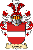 v.23 Coat of Family Arms from Germany for Nannen
