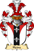 v.23 Coat of Family Arms from Germany for Heinz