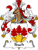 German Wappen Coat of Arms for Ibach
