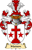 Scottish Family Coat of Arms (v.23) for Manson
