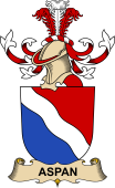 Republic of Austria Coat of Arms for Aspan