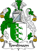 English Coat of Arms for the family Tomlinson