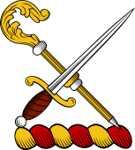 Family crest from Scotland for Kirk (Aberfoil)