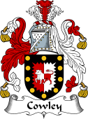 English Coat of Arms for the family Cowley