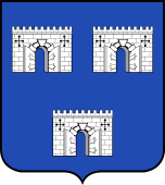 French Family Shield for Portes (des)