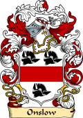 English or Welsh Family Coat of Arms (v.23) for Onslow (Shropshire)