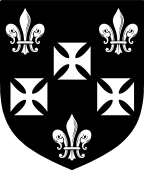 Irish Family Shield for Wadding (Wexford)