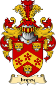 English Coat of Arms (v.23) for the family Impey