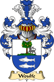 Irish Family Coat of Arms (v.23) for Woulfe