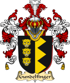 German Coat of Arms (v.25b) Gundelfinger