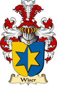v.23 Coat of Family Arms from Germany for Wiser