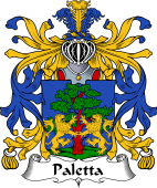 Italian Coat of Arms for Paletta