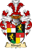 v.23 Coat of Family Arms from Germany for Klingel